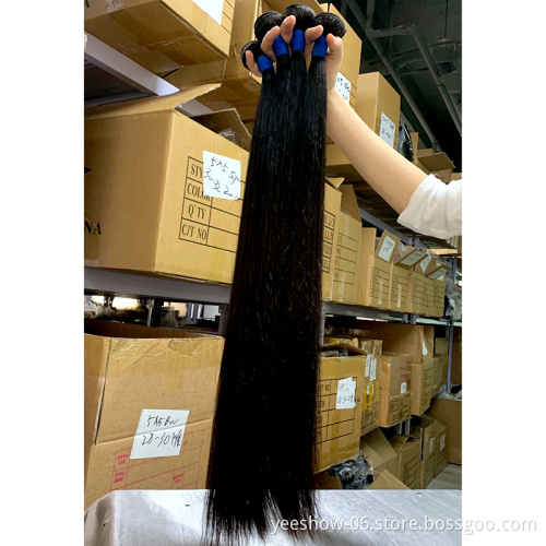 Factory price remy hair pack trending brazilian blended human with frontal packaging for bundles of hair with closure